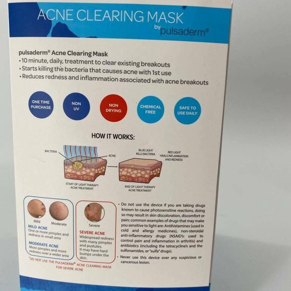 PULSADERM ACNE CLEARING MASK FACIAL MOISTURIZER - Picture 2 of 5